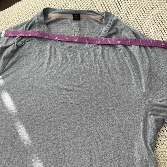 Lululemon Athletica Light Blue Short Sleeve Tee - Picture 10 of 12